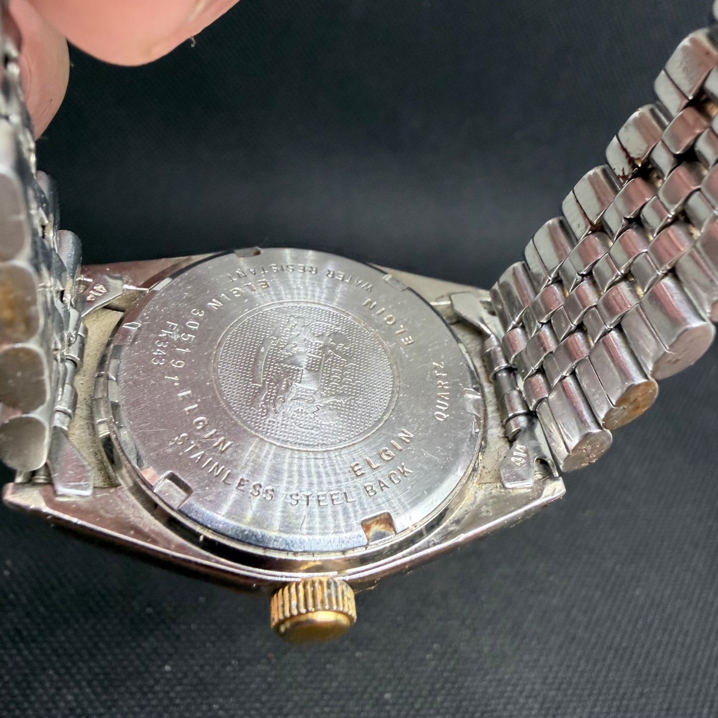 Elgin Deluxe Date Quartz