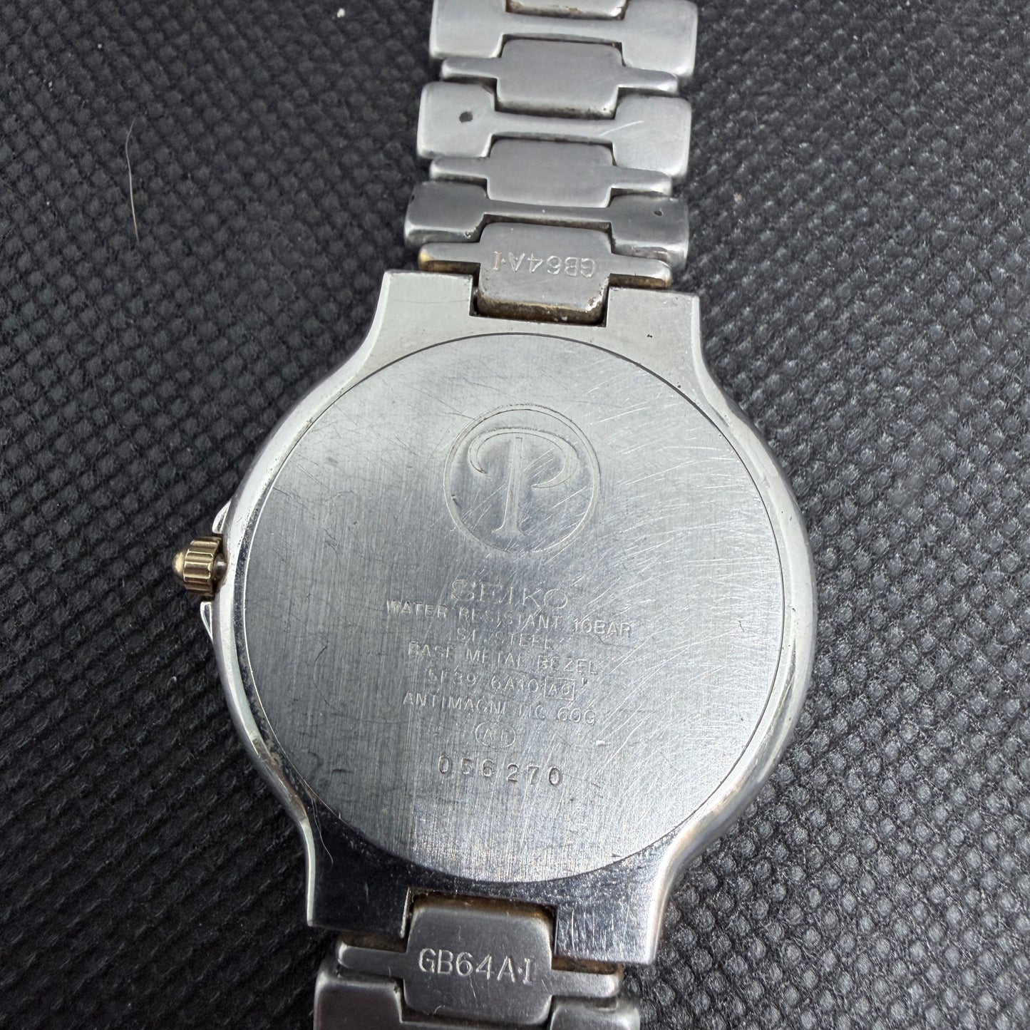 Seiko Presage 2 Tone Quartz Dress Watch