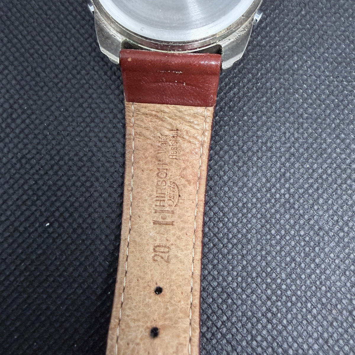 Neo-Vintage Q&Q by Citizen Alarm-Chronograph Ana-Digi – Premium Hirsch Strap