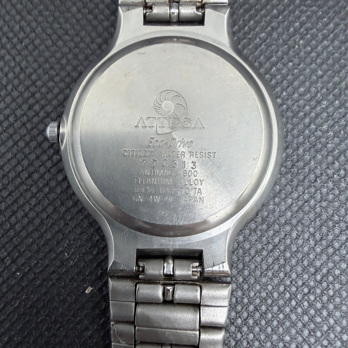 Citizen Attesa Eco-Drive Titanium – Ref. B810-H13570