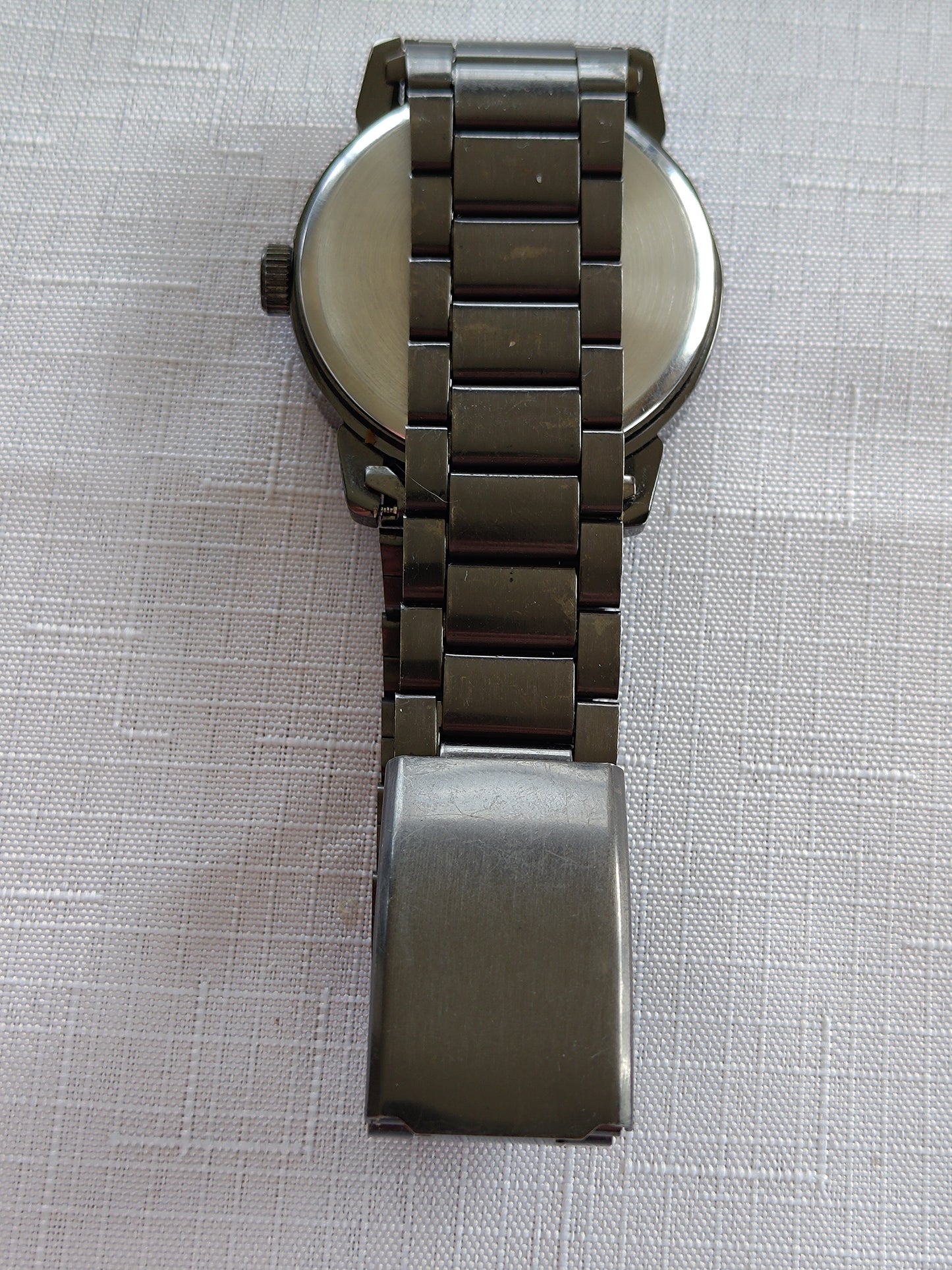 Black Mens Watch 42mm Japan Movement