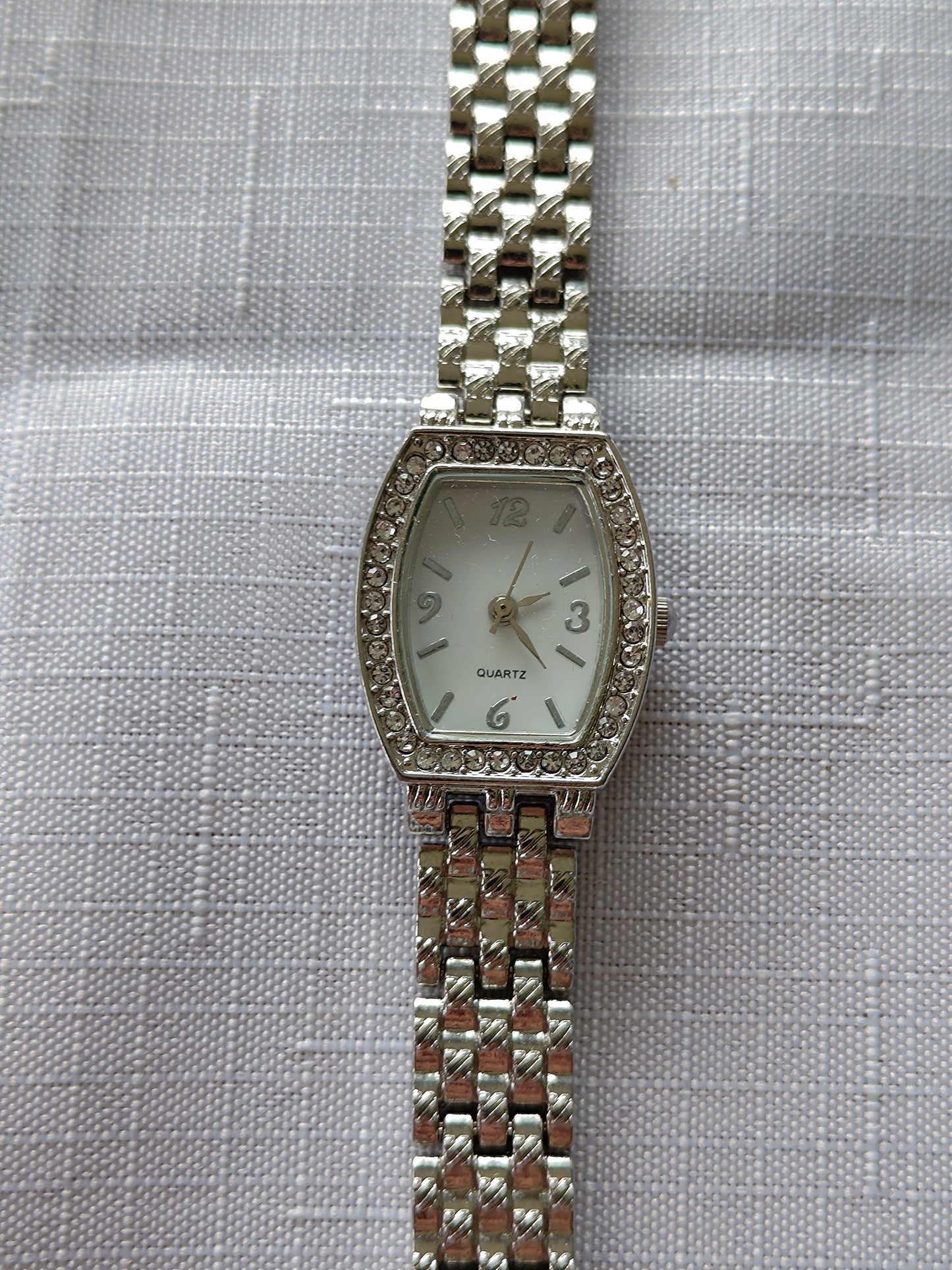 Lovely Ladies Watch with Gem Bezel