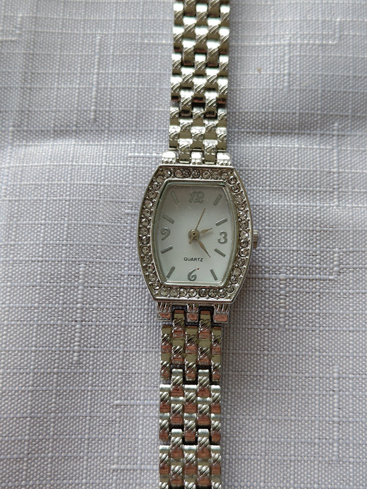 Lovely Ladies Watch with Gem Bezel