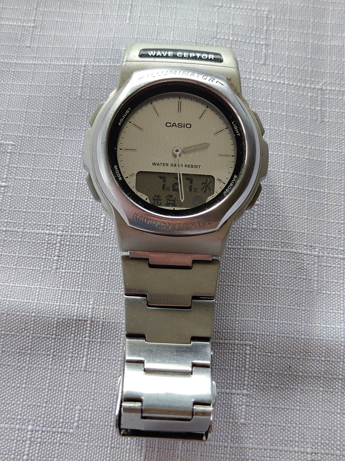 Casio Wave-Ceptor Radio Controlled WVA-101 JDM model
