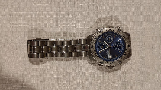 Vintage Seiko Quartz Chronograph 7T32-6E40 - Oct 1992