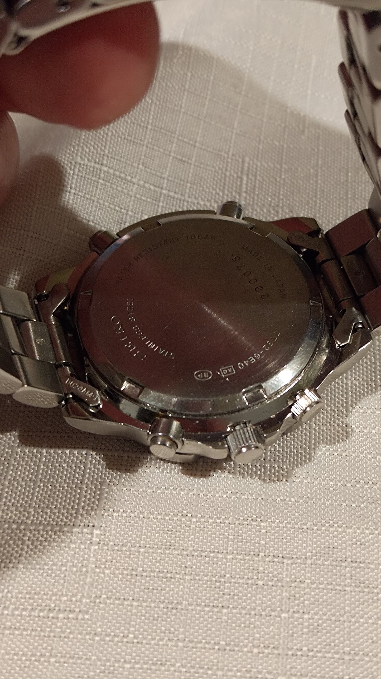 Vintage Seiko Quartz Chronograph 7T32-6E40 - Oct 1992