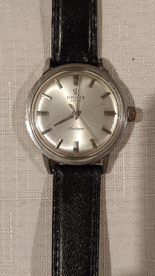 Stunning Vintage Revue Sport Nautique Swiss Watch
