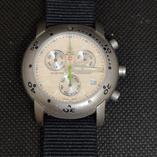 Swiss Military Titanium Chronograph