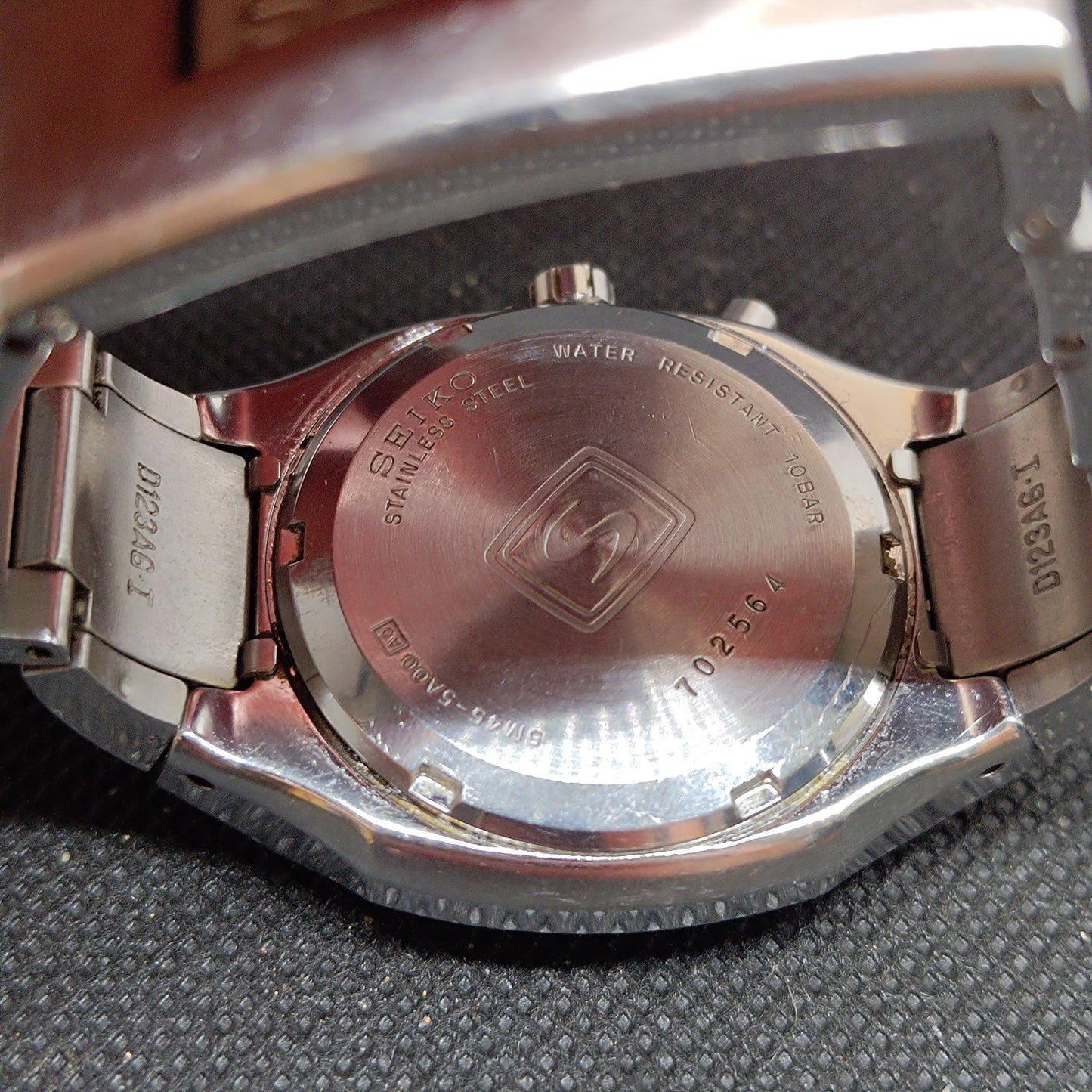 Vintage Seiko Kinetic GMT 5M45-5A00 Oct 1997