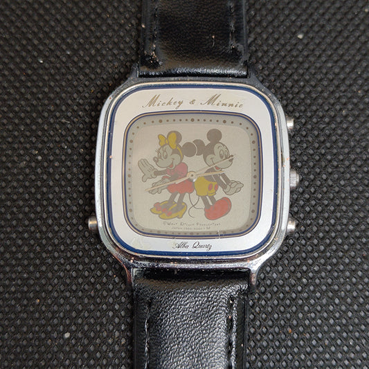 Rare Vintage Seiko Alba Mickey & Minnie Watch