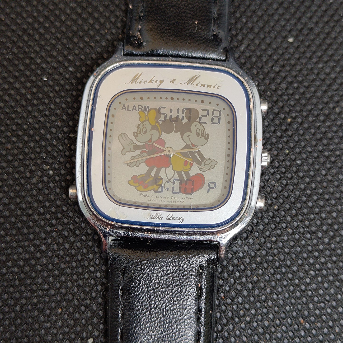 Rare Vintage Seiko Alba Mickey & Minnie Watch