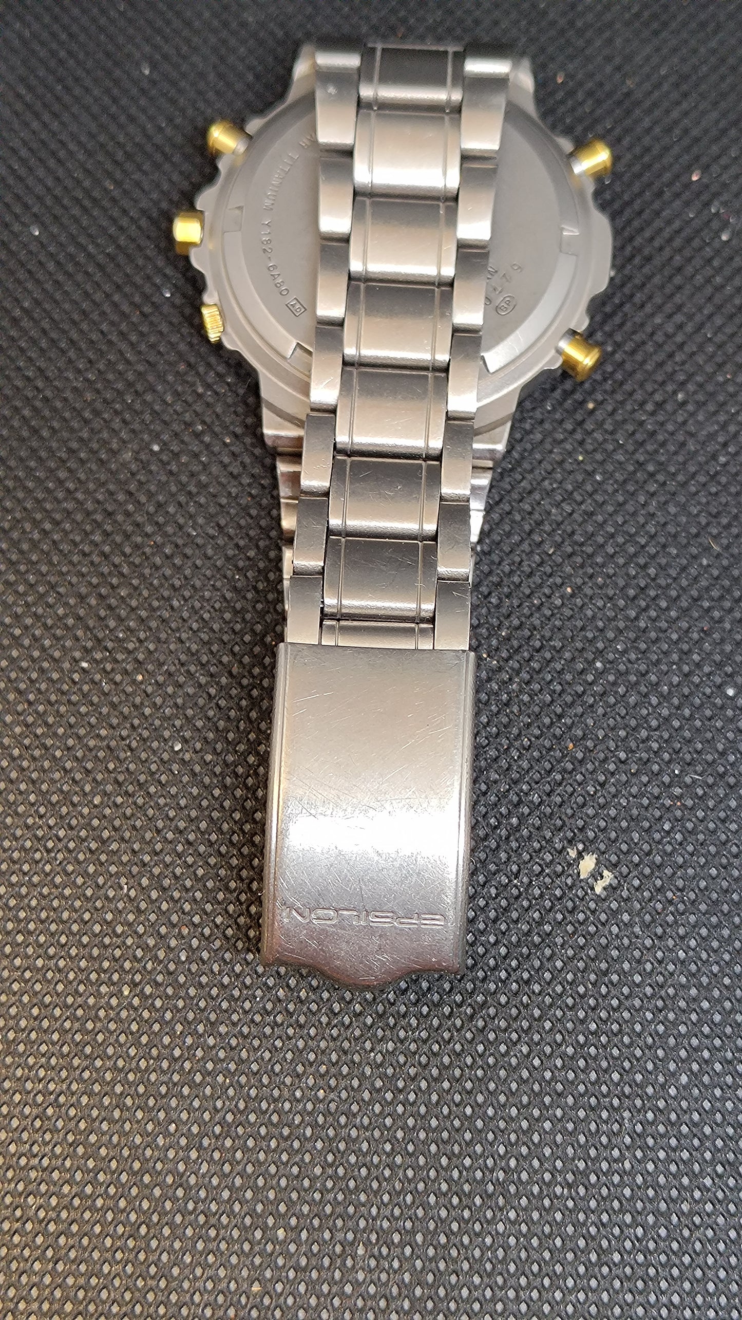 Seiko Alba Epsilon Titanium Chronograph Y182-6A80