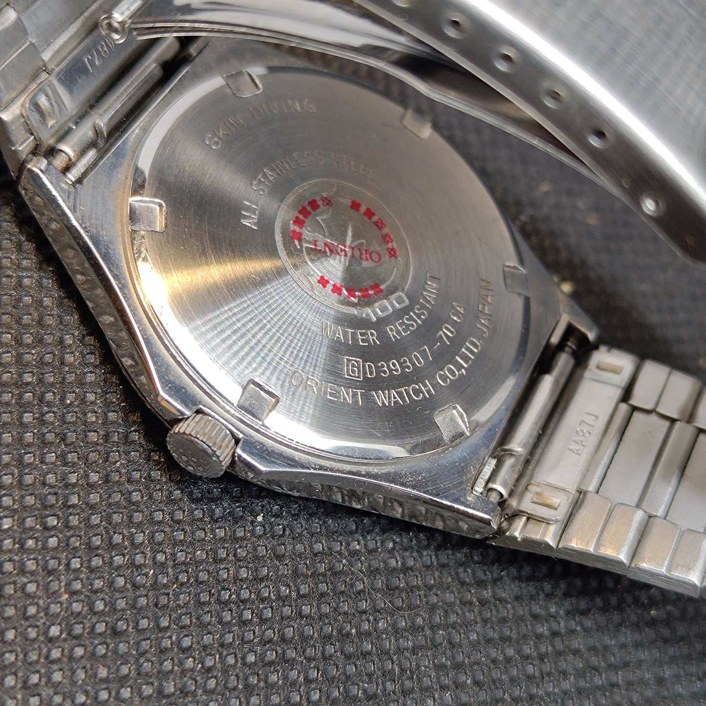 Vintage Orient Jupiter Skin Diver Watch With Box & Papers