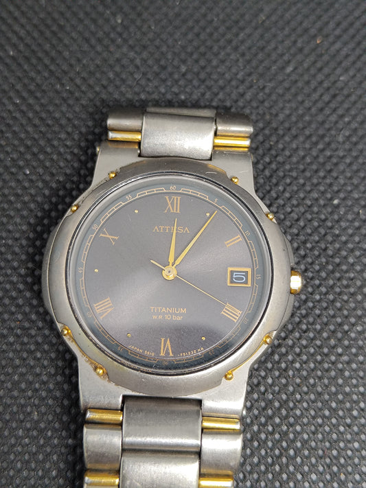 Citizen Attesa Titanium Dress Watch