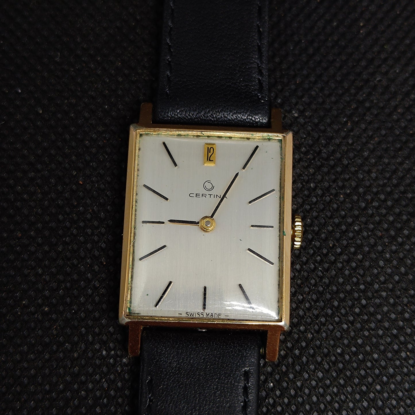 Vintage Certina Mechanical Tank Watch