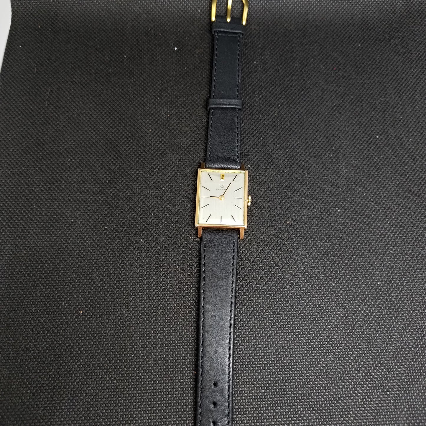 Vintage Certina Mechanical Tank Watch