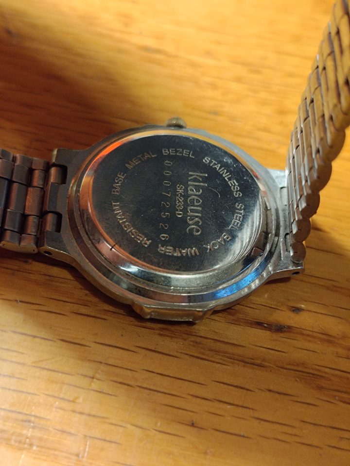 Klaeuse ladies dress watch