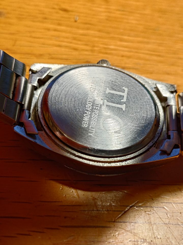 TLC Quartz Men's Watch Black Dial