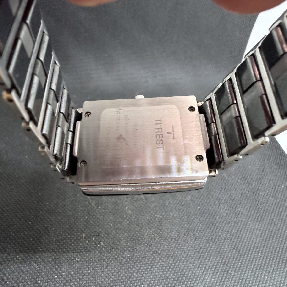 Classic Ti'rest Diamond Dial Quartz Dress Watch – Sapphire Crystal Ref. TR-15802