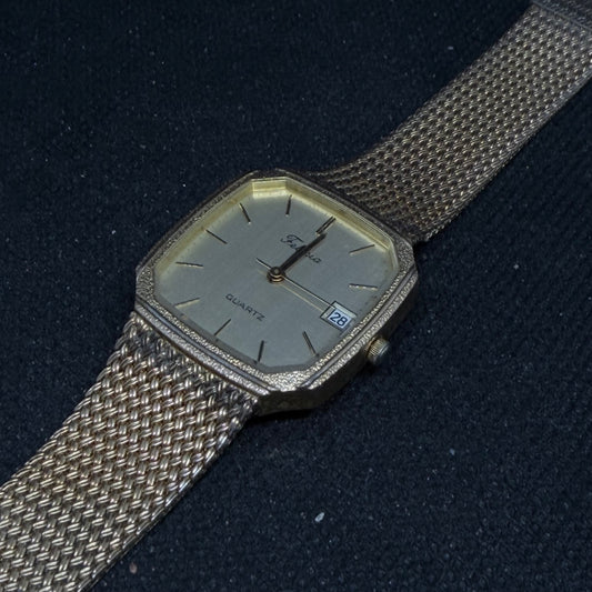 Felicia Gold Tone Dress Watch