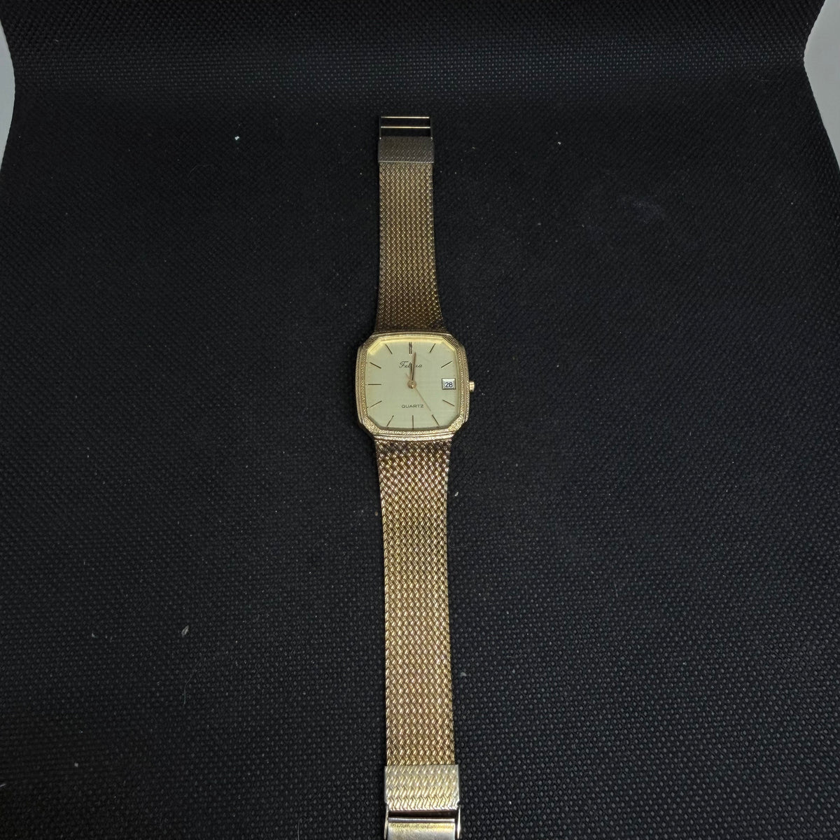 Felicia Gold Tone Dress Watch
