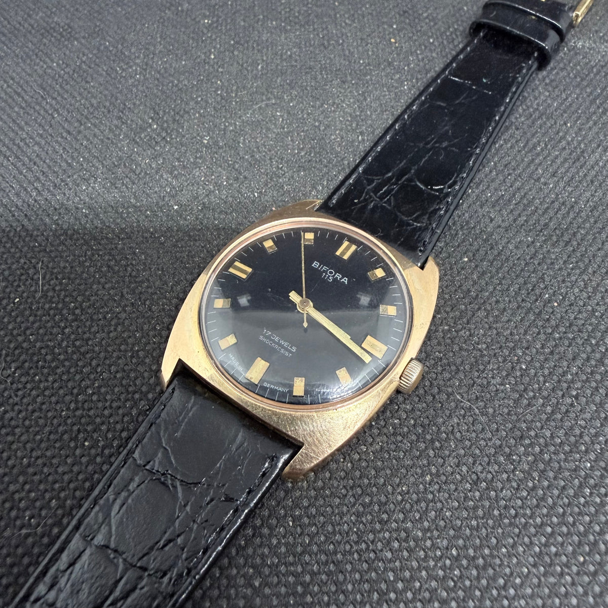 Vintage Bifora Mens Dress Watch