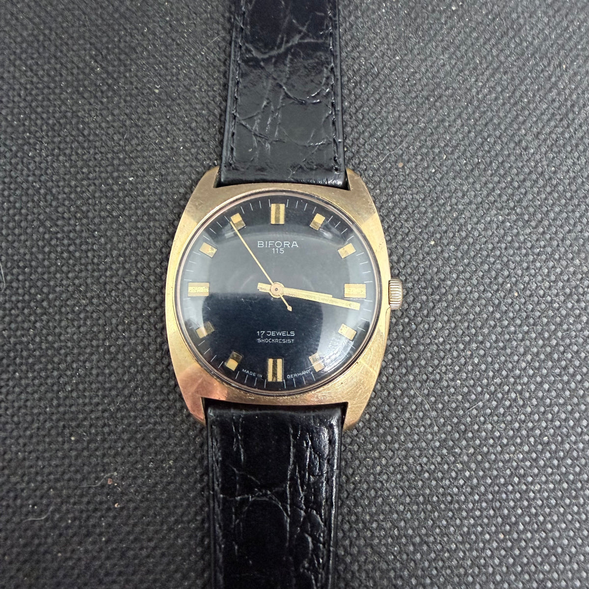 Vintage Bifora Mens Dress Watch