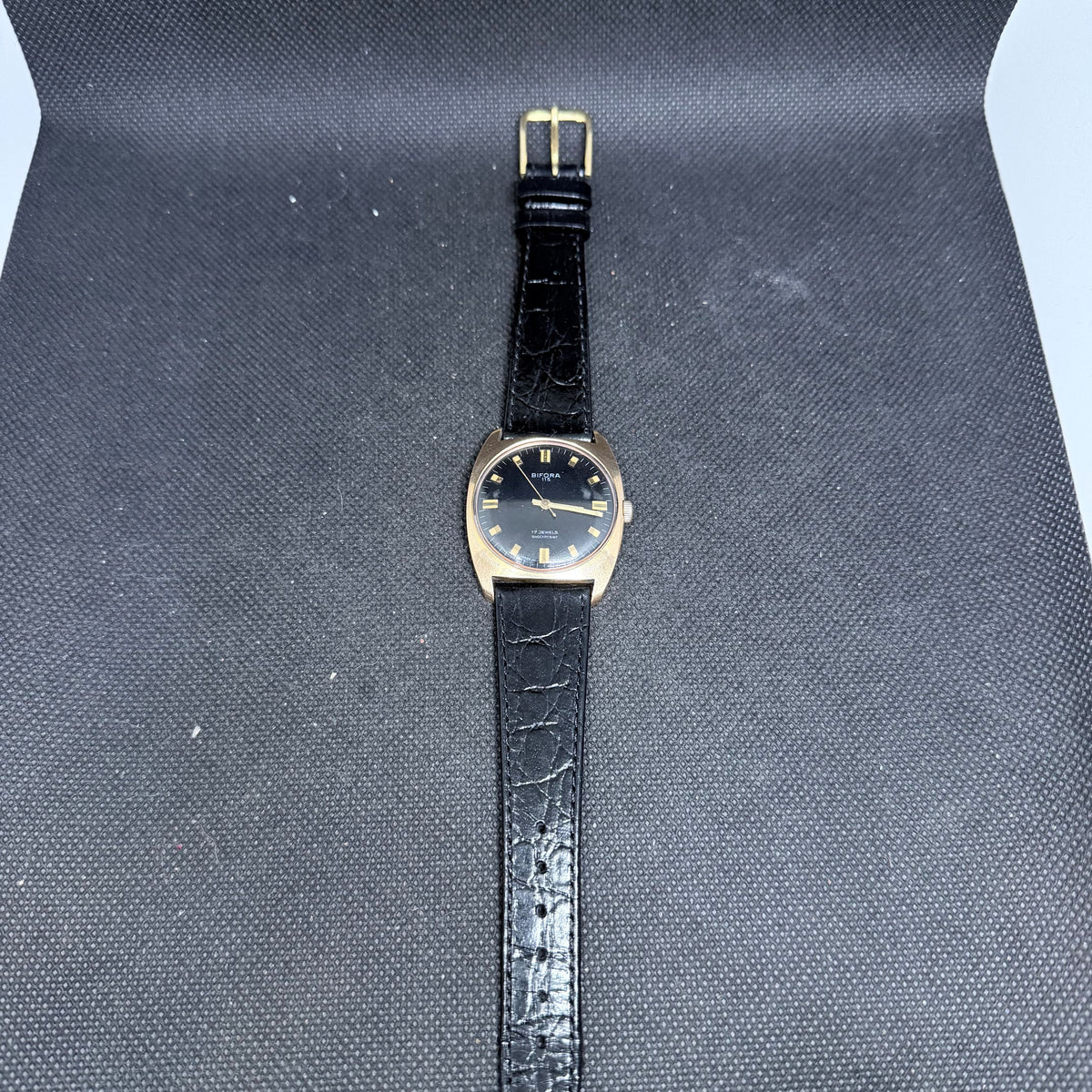 Vintage Bifora Mens Dress Watch