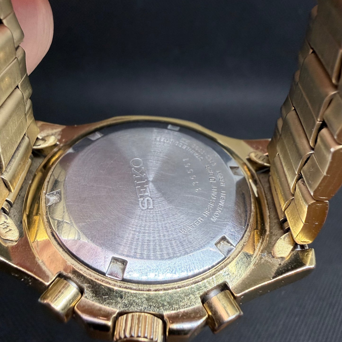 Seiko 6T63-00G0 Men's Chronograph Watch