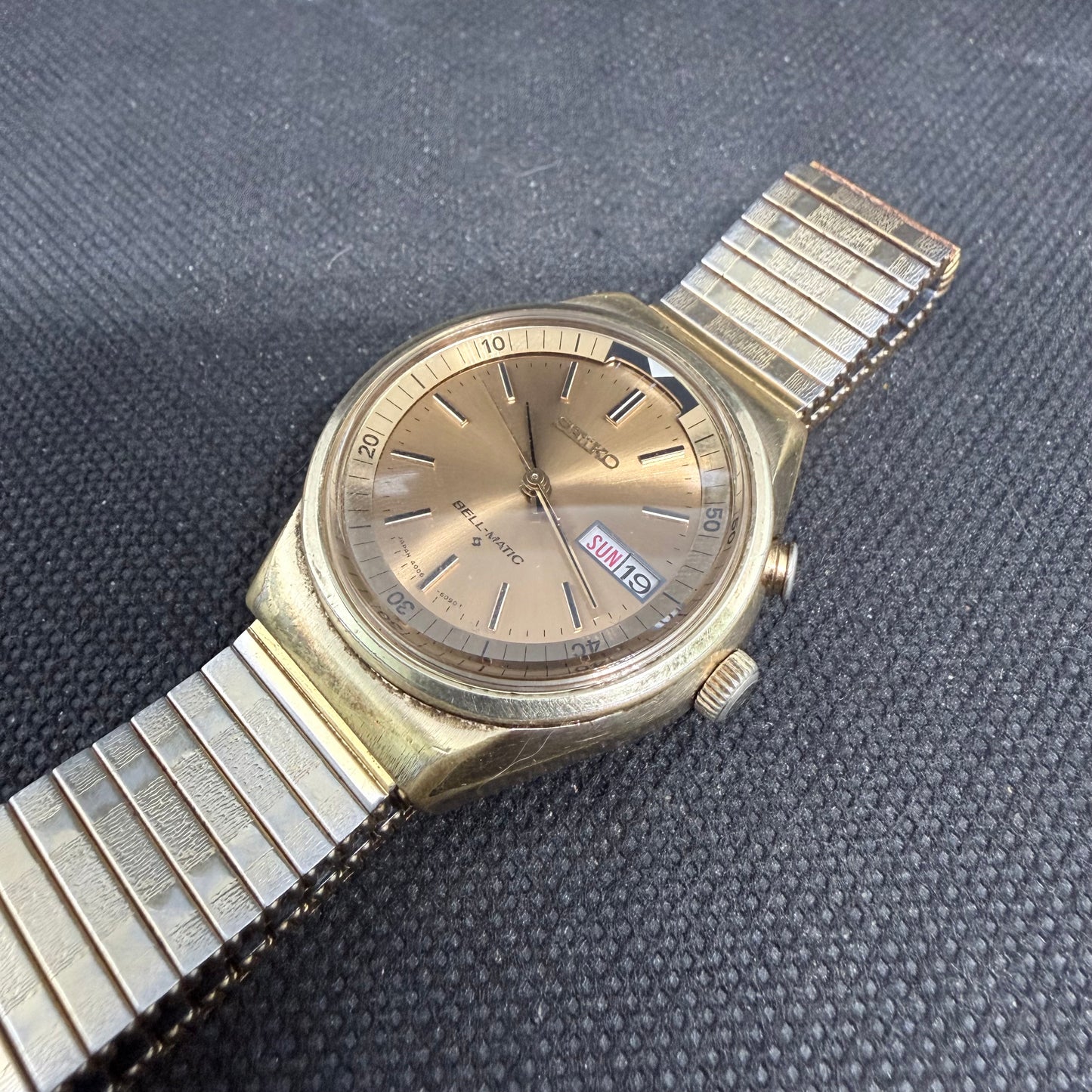 Vintage Seiko Bellmatic 4006-6070 March 1976