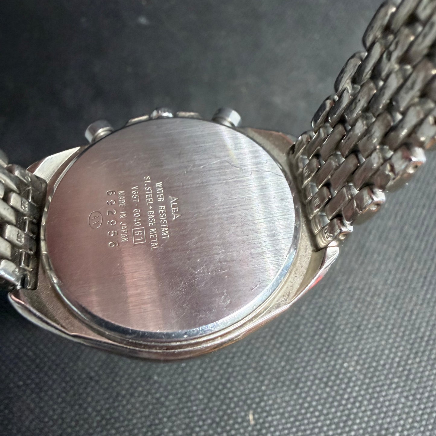 Vintage Seiko Alba Deua Chronograph