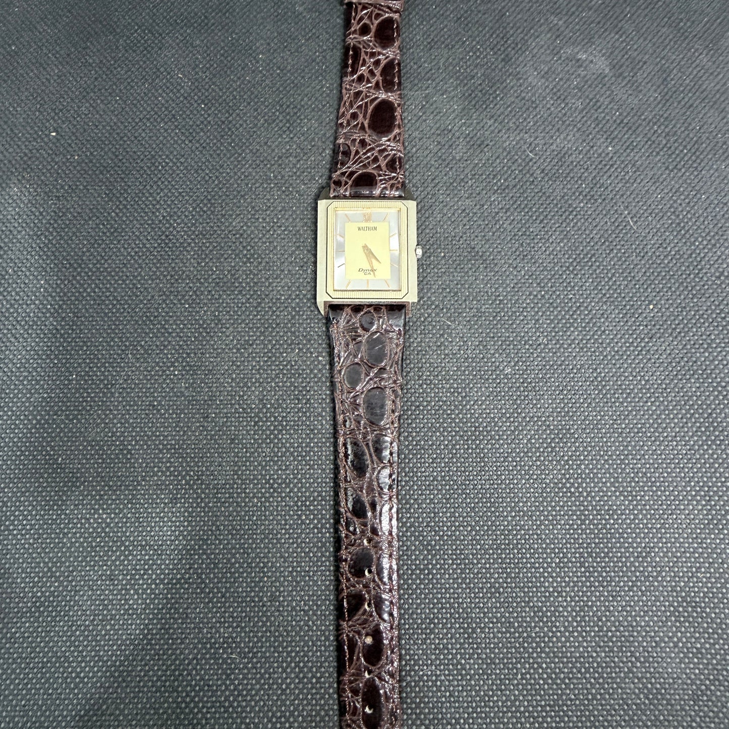 Vintage Waltham Dynax Tank Watch