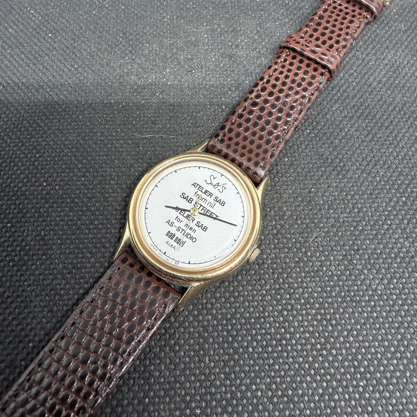 Seiko Alba V515-6074 on Hirsch Leather Strap