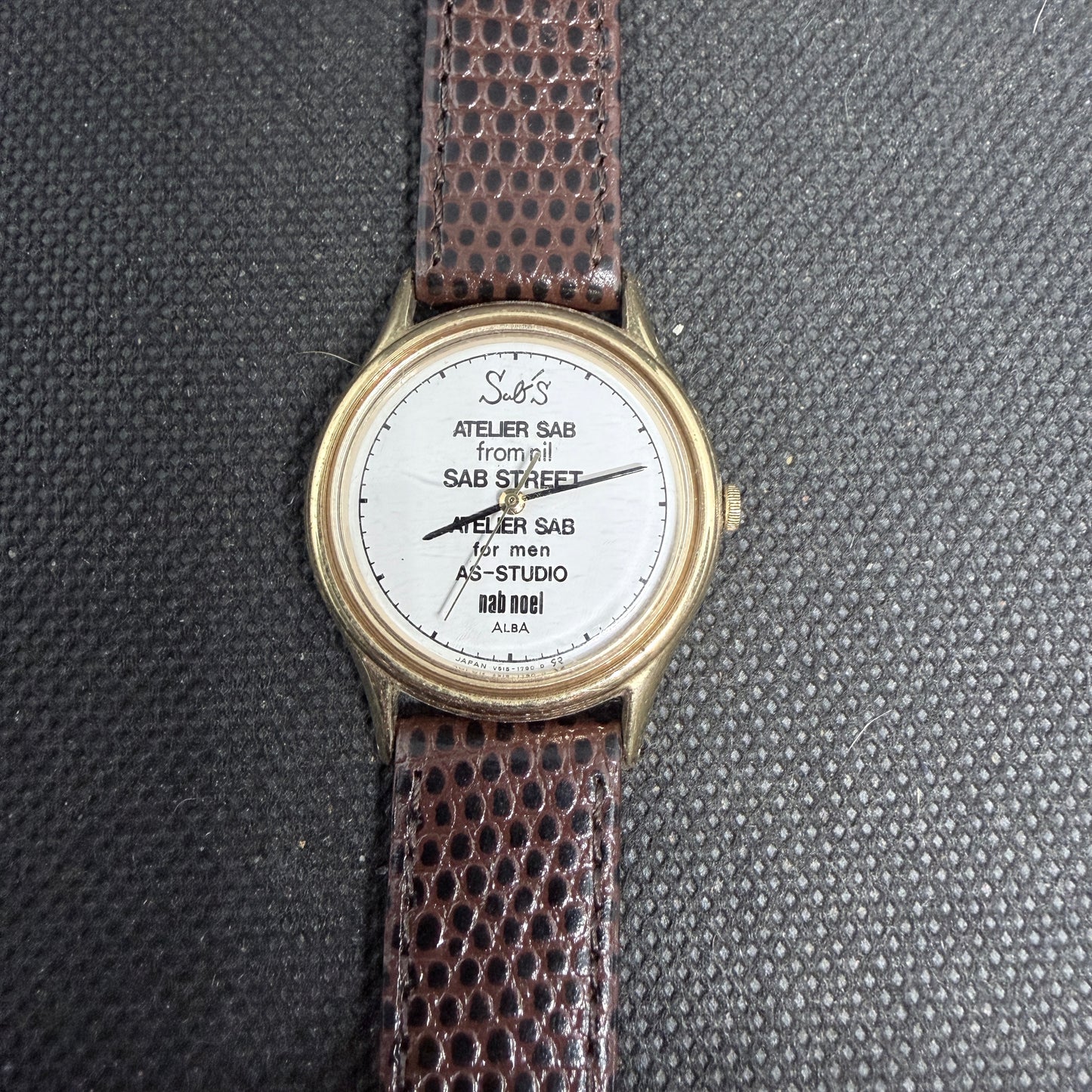 Seiko Alba V515-6074 on Hirsch Leather Strap