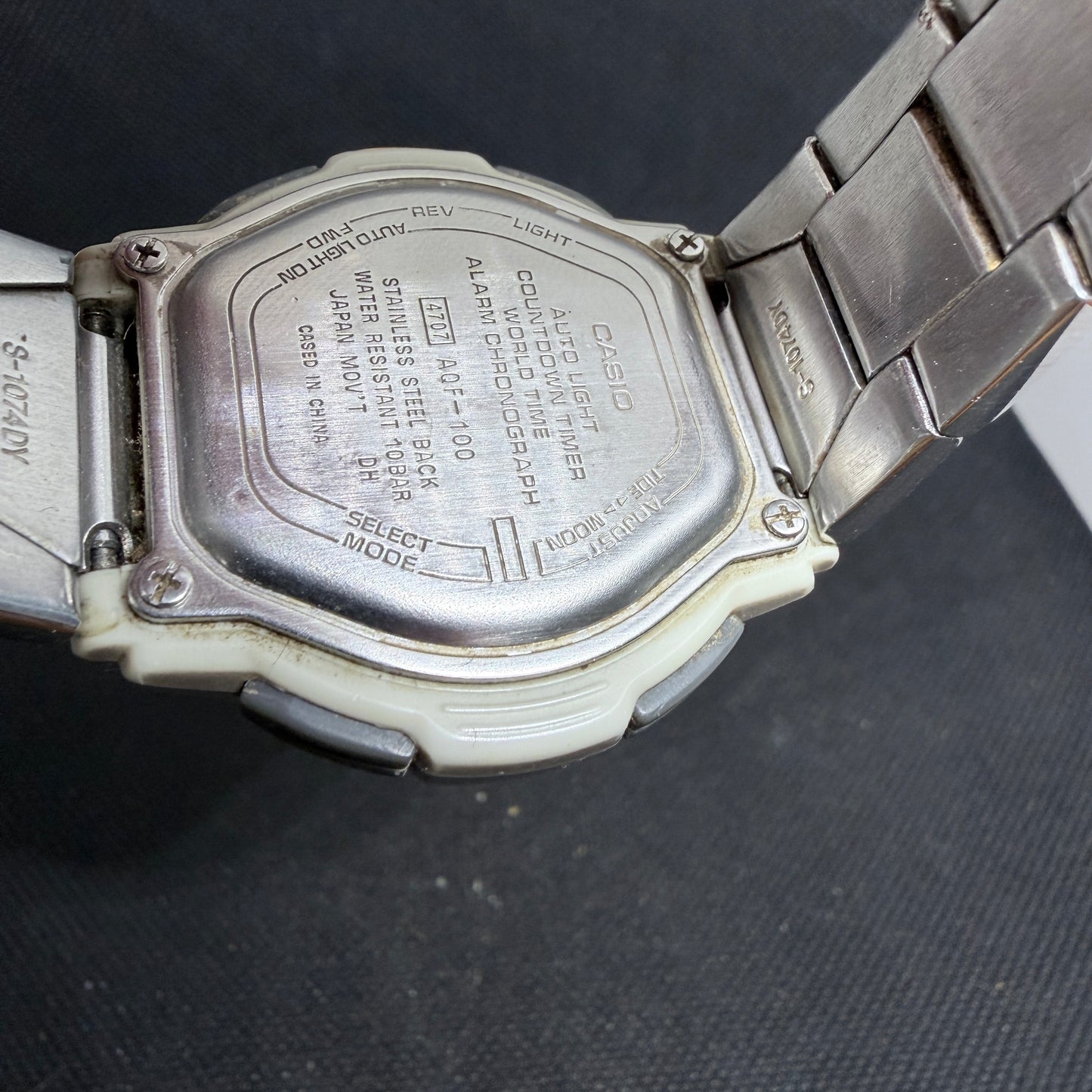 Casio Men's 4335 AQF-100 Tide Graph Watch World Time