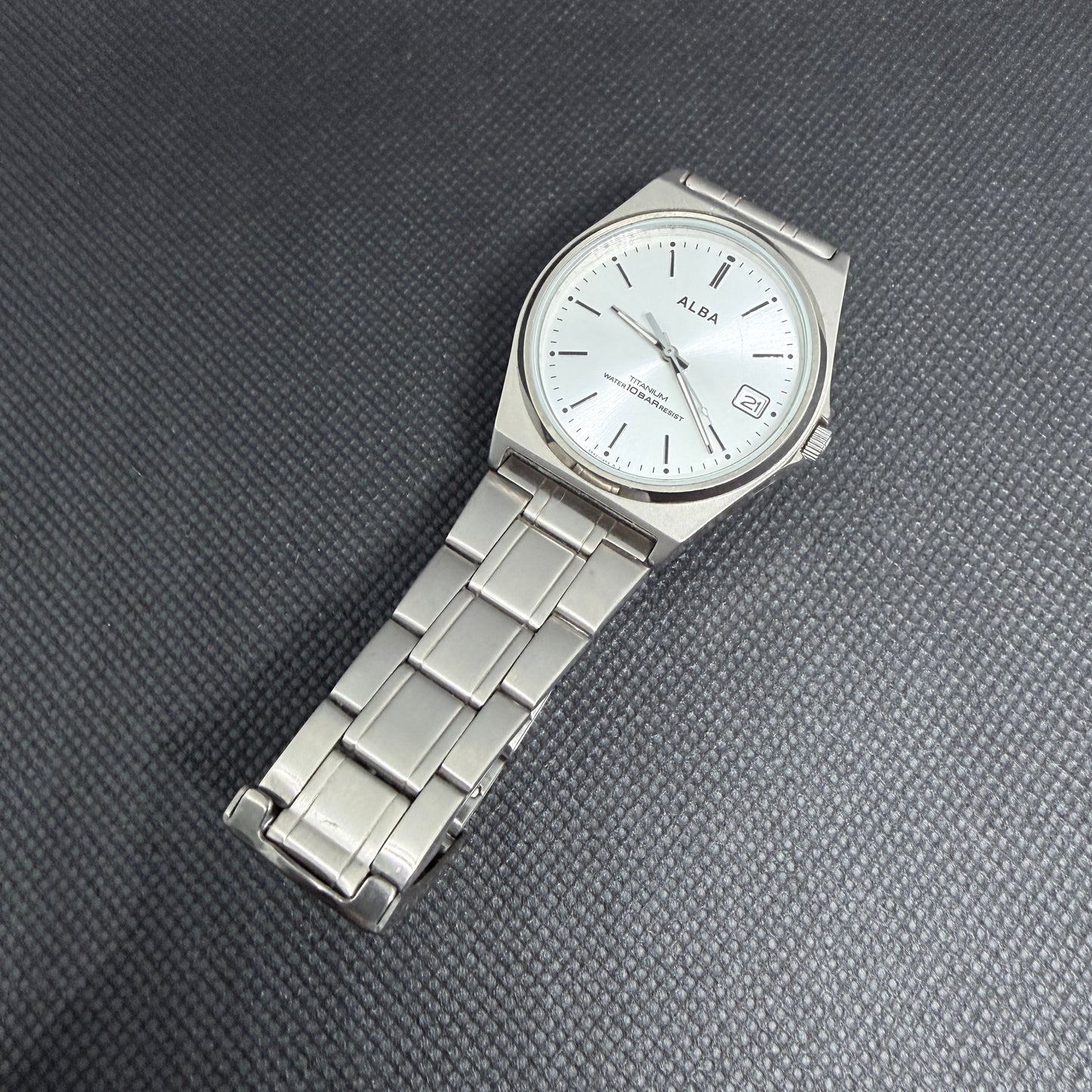 Men's Seiko Alba Titanium Watch