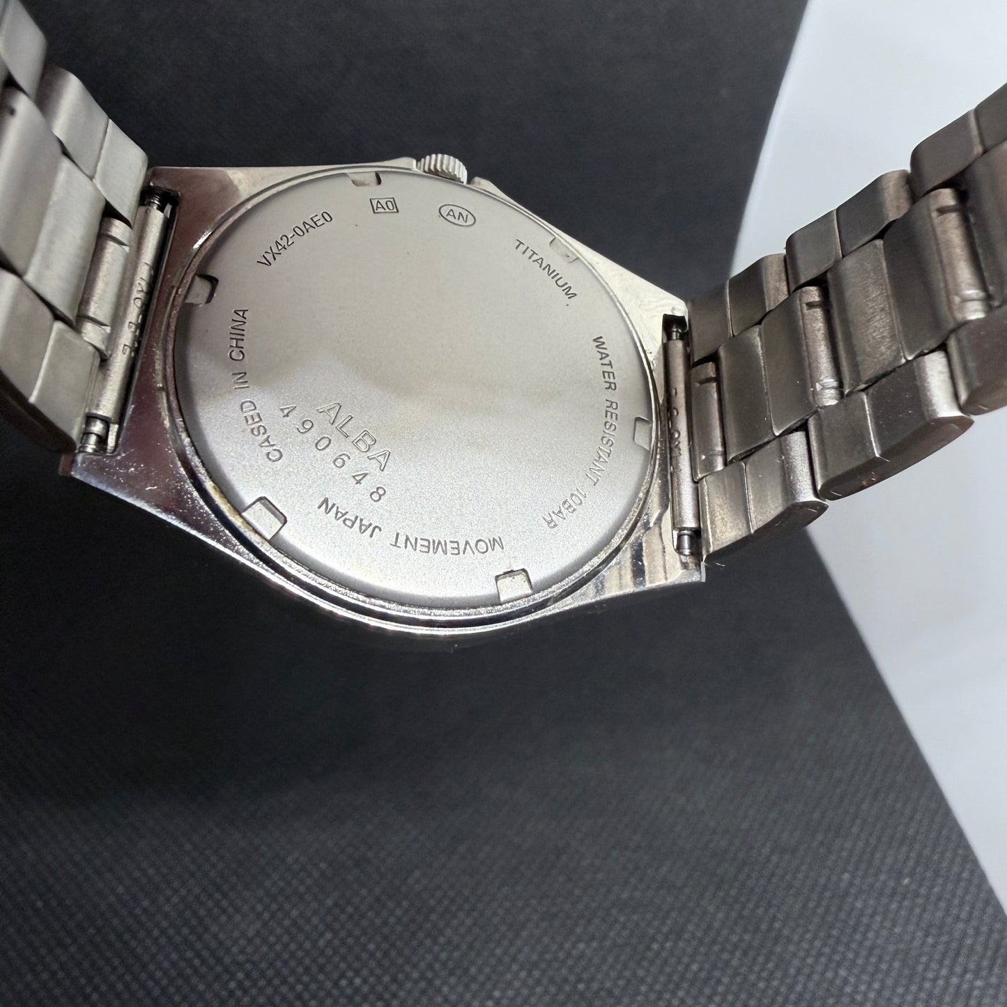 Men's Seiko Alba Titanium Watch