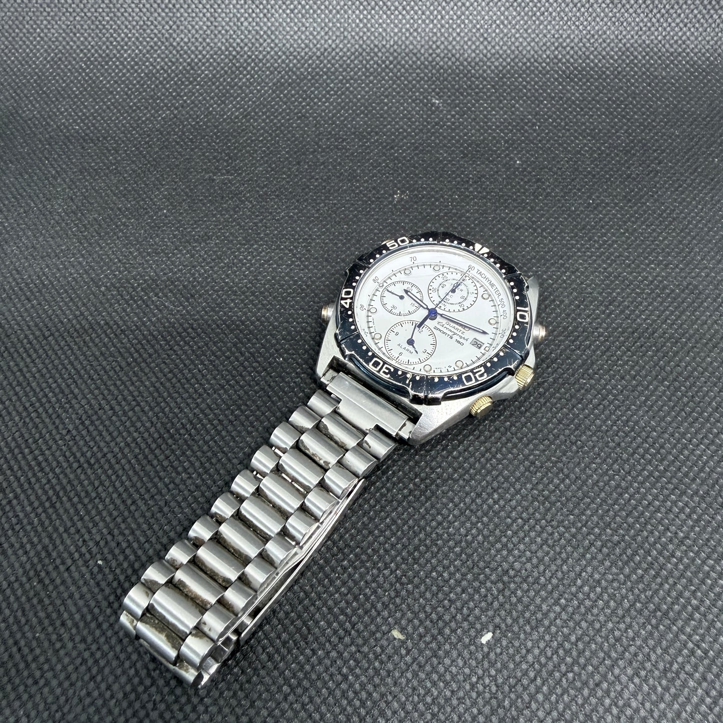 Vintage Seiko Quartz Chronograph 7T42-6A00