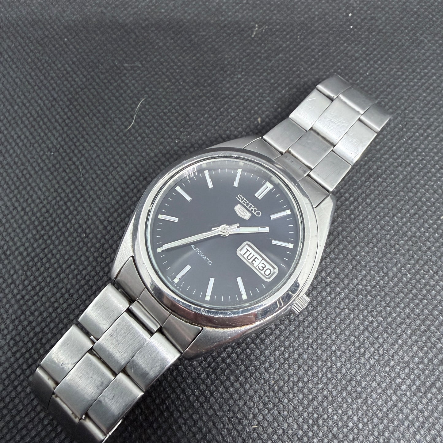 Seiko 7S26-0440 Men's Automatic Watch *Blue Dial*