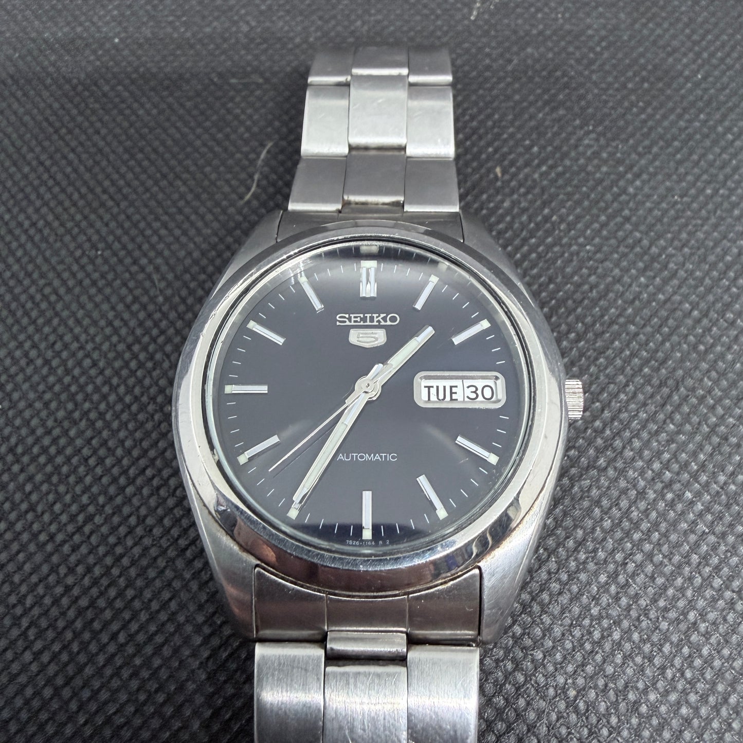 Seiko 7S26-0440 Men's Automatic Watch *Blue Dial*