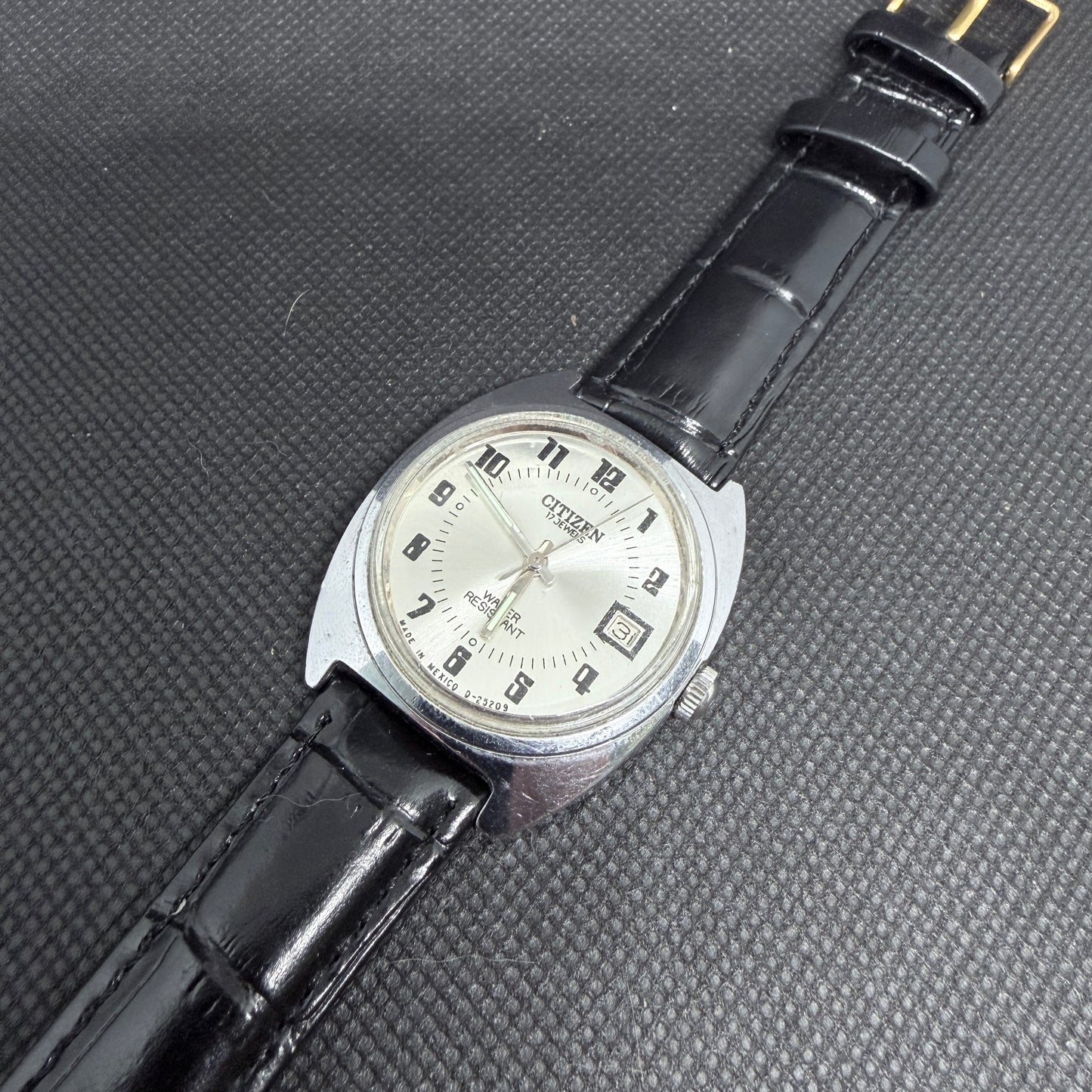 Rare Vintage Made in Mexico Citizen Mechanical Watch