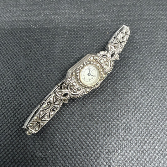 Vintage Ladies 925 Sterling Silver Regent Mechanical Watch