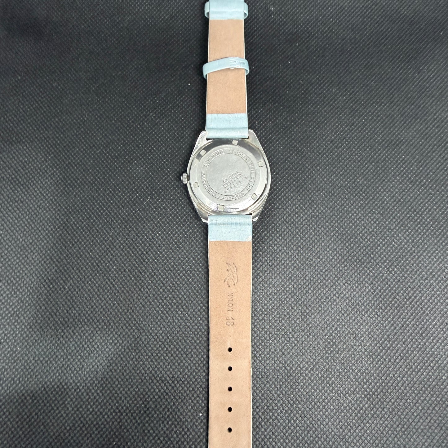 Vintage Men's Citizen Crystal Seven Day Date Automatic Watch