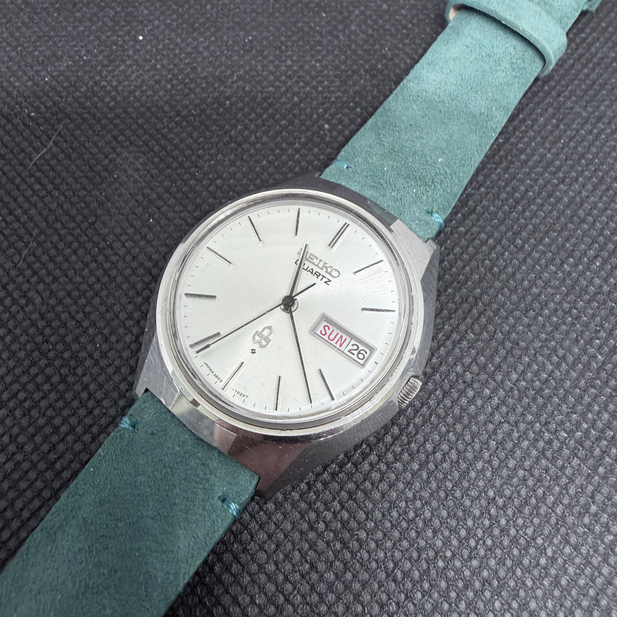 Rare Vintage Seiko QT Quartz 3803-7010 Feb 1973 Serial