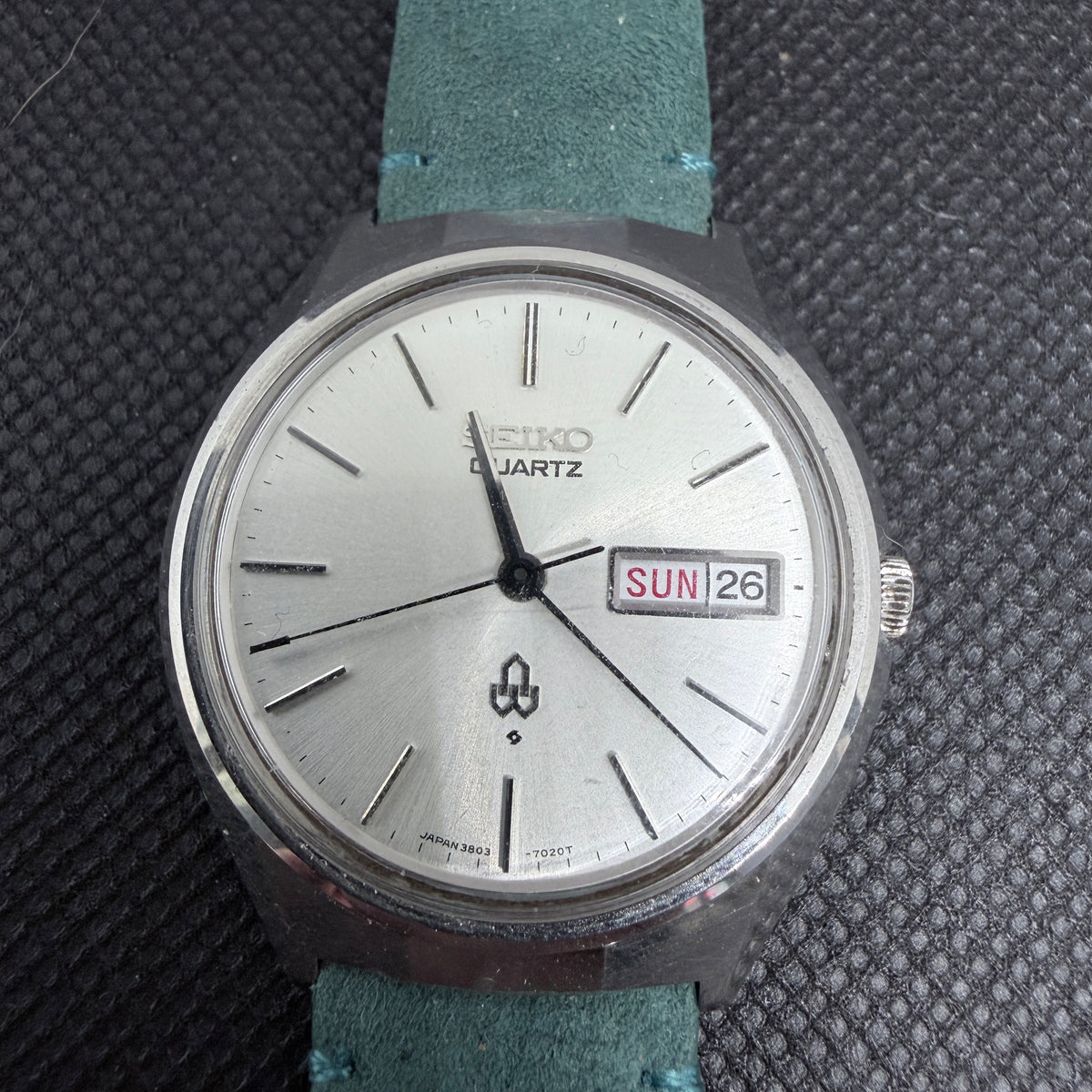 Rare Vintage Seiko QT Quartz 3803-7010 Feb 1973 Serial