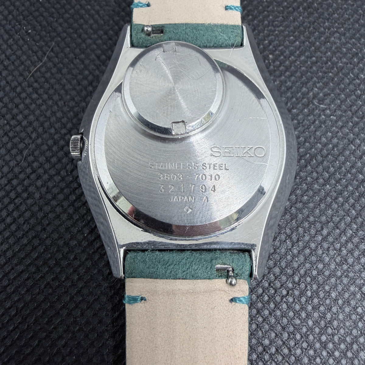 Rare Vintage Seiko QT Quartz 3803-7010 Feb 1973 Serial