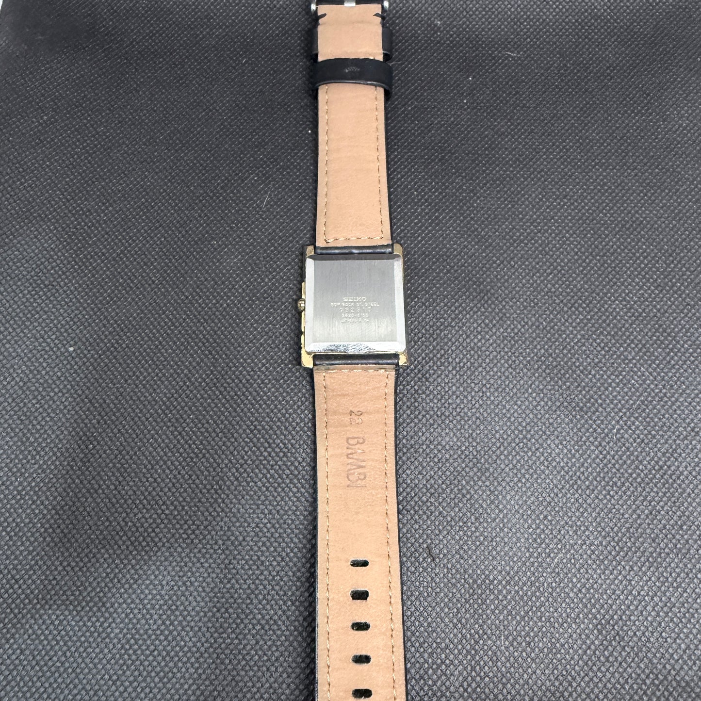 Vintage Quartz Seiko Tank Watch