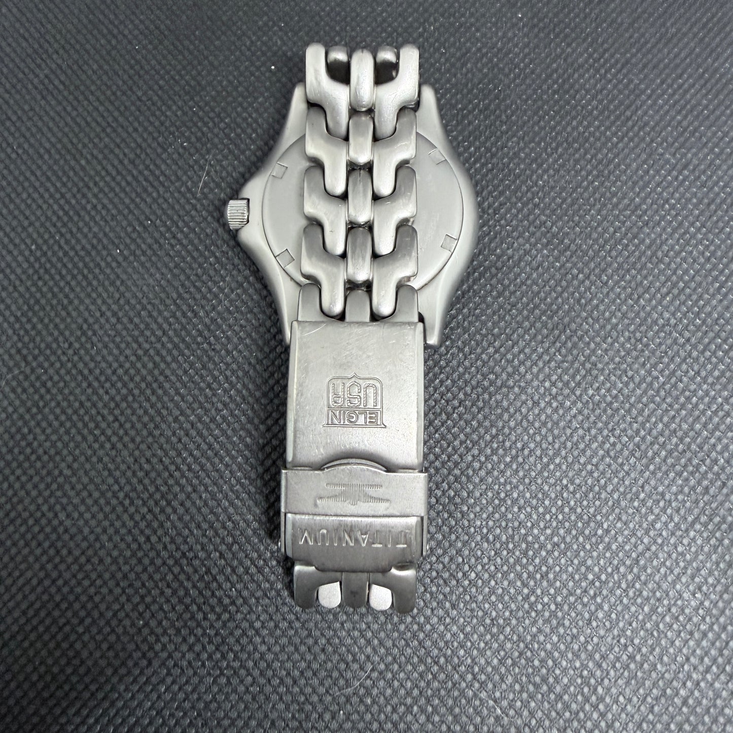 Elgin Titanium FK938TI-LI Solar Watch