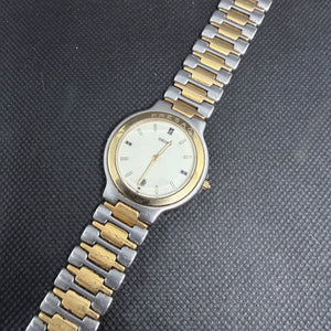Seiko Presage 2 Tone Quartz Dress Watch