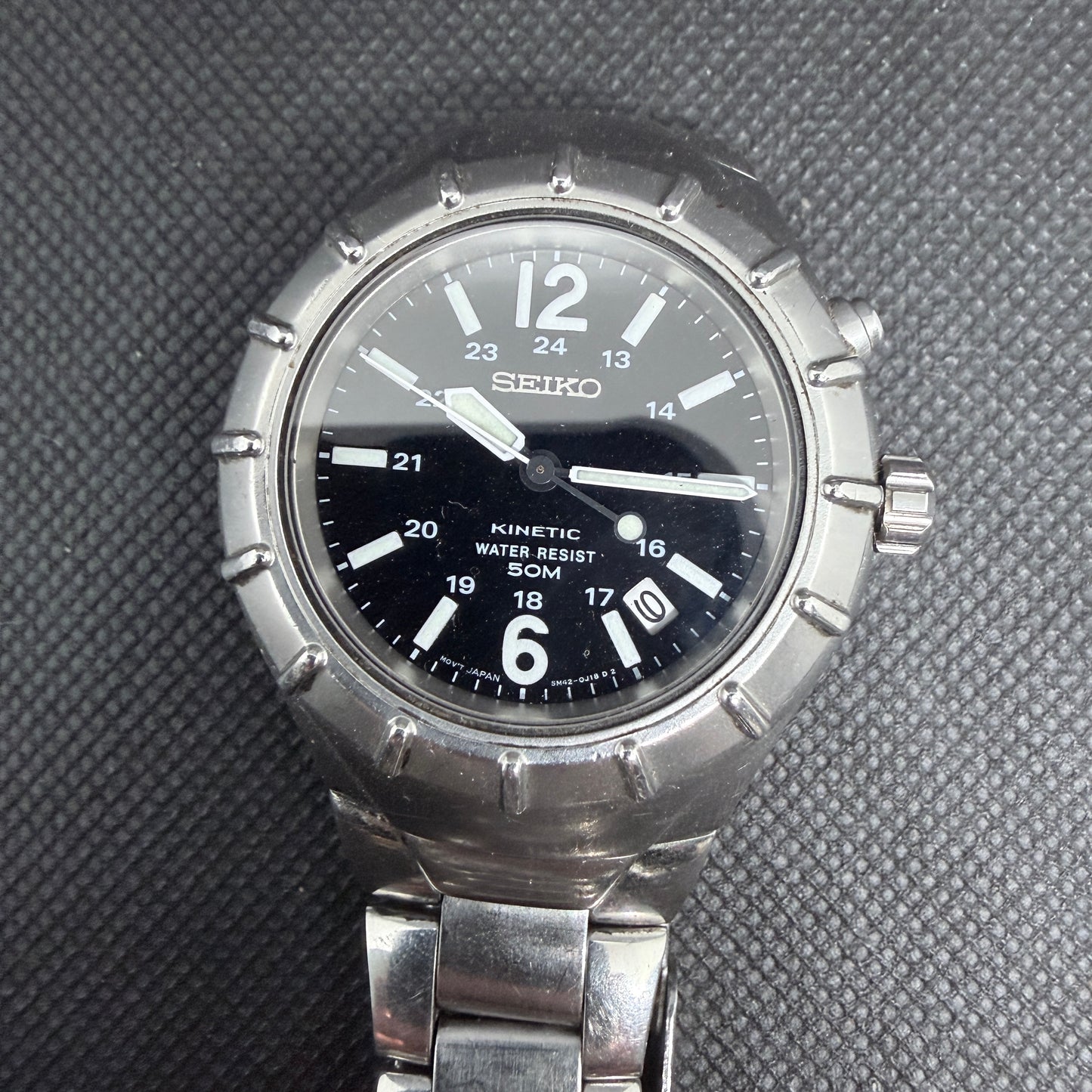 Seiko Kinetic 5M42-0F19